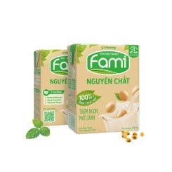 Sữa đậu nành Fami nguyên chất