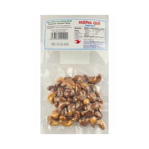 Hạt điều lụa rang muối Hương Quê 100g